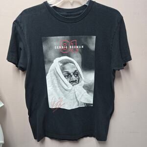 Rodman Apparel Dennis Rodman Signature Print Shirt Mens Med #91 NBA Basketball
